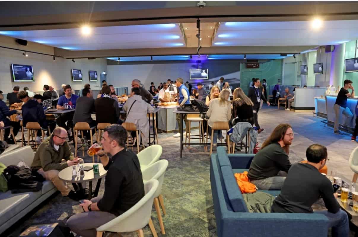 Rose and Ball Hospitality Lounge at Chelsea FC