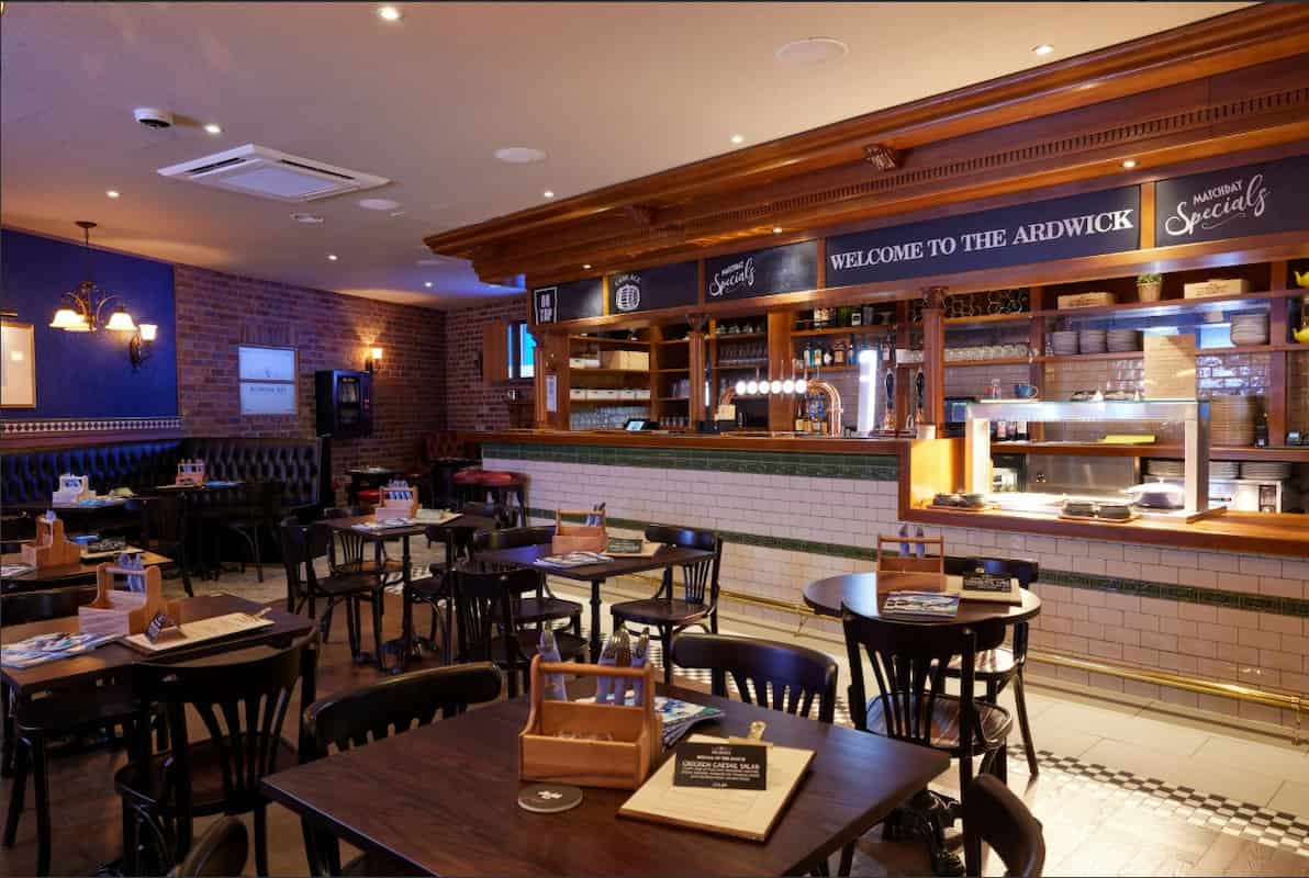 The Ardwick Pub Hospitality at Manchester City