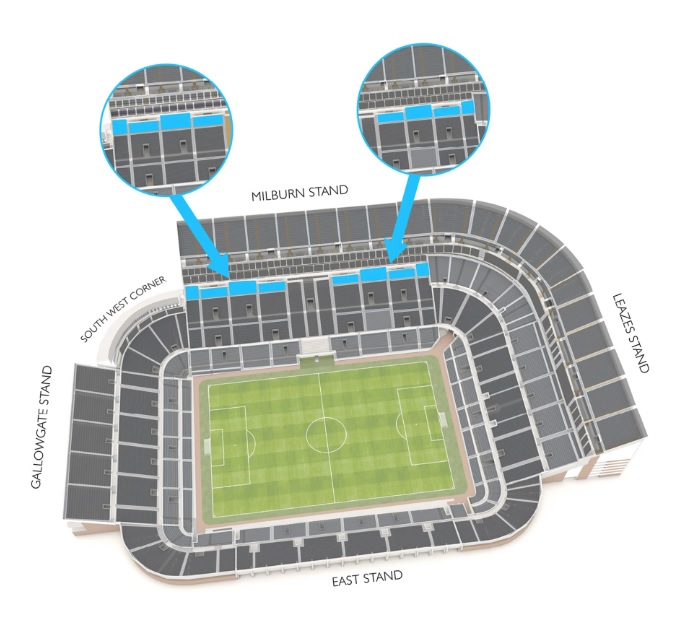 Barracks Hospitality Seating Location
