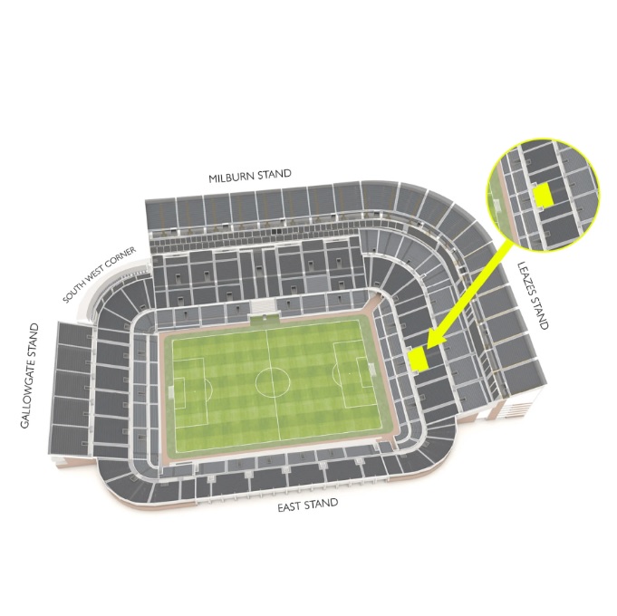 Wings Hospitality Seating Location